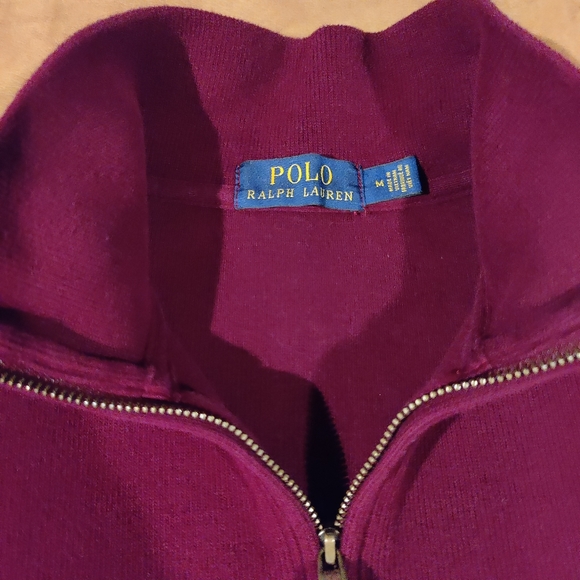 Polo Ralph Lauren Men's Half Zip Pullover Medium - Picture 6 of 7